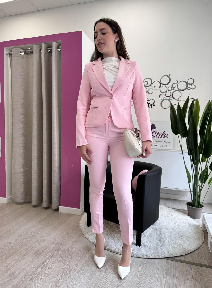 NOVITÀ Tailleur classic rosa