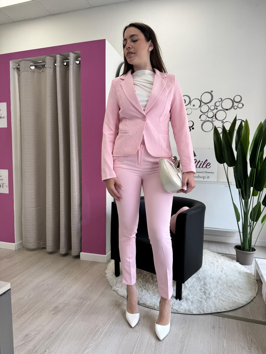 NOVITÀ Tailleur classic rosa