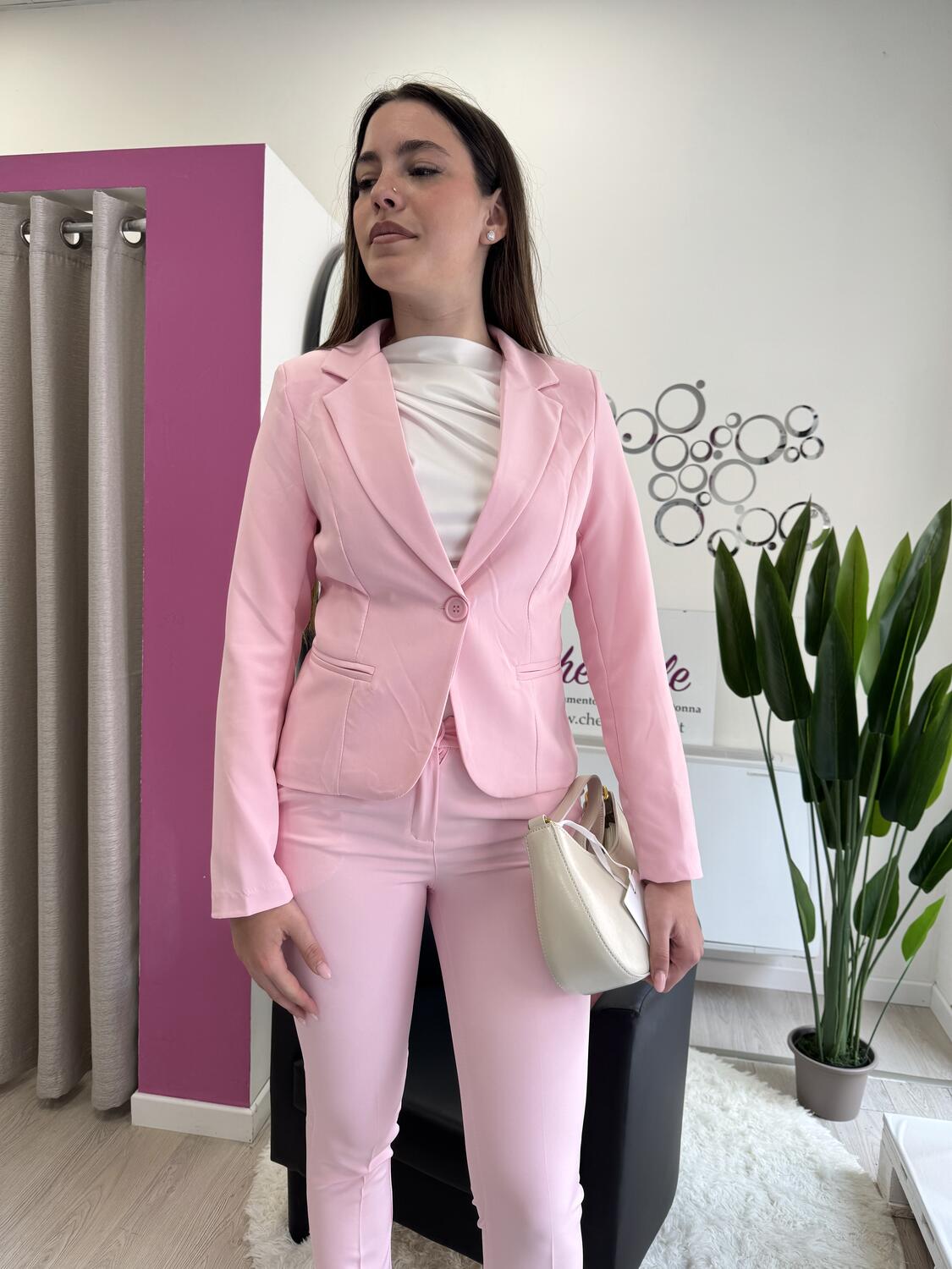 NOVITÀ Tailleur classic rosa