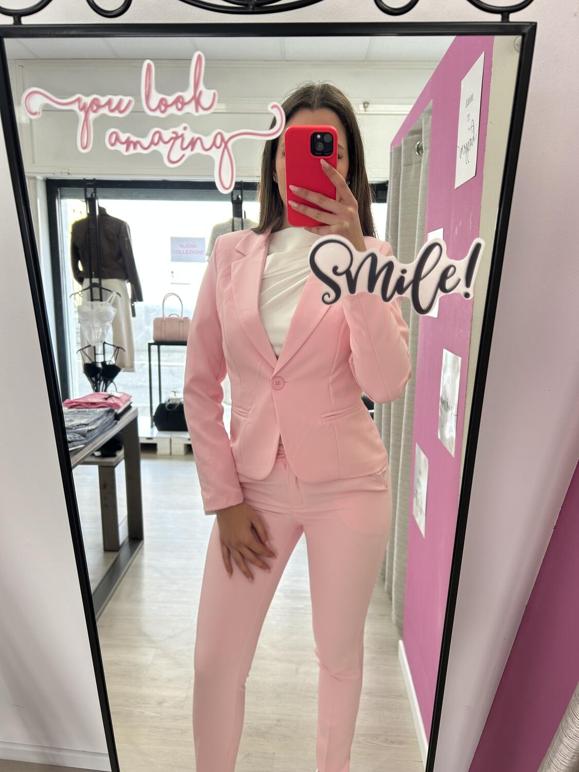 NOVITÀ Tailleur classic rosa