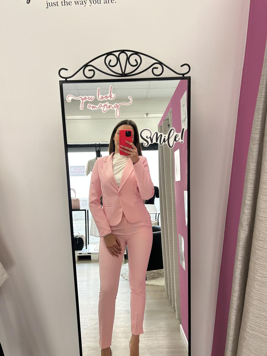 NOVITÀ Tailleur classic rosa