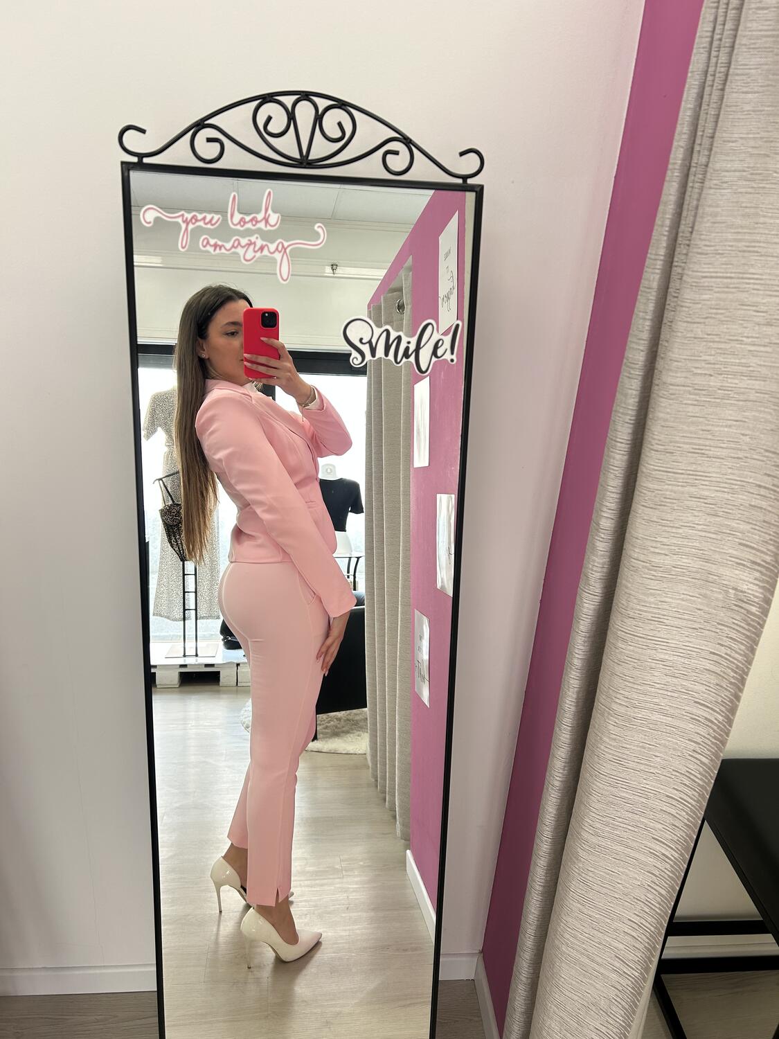 NOVITÀ Tailleur classic rosa