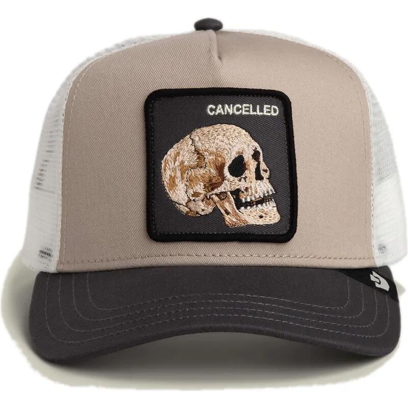 Goorin Bros Trucker Cancelled Beige
