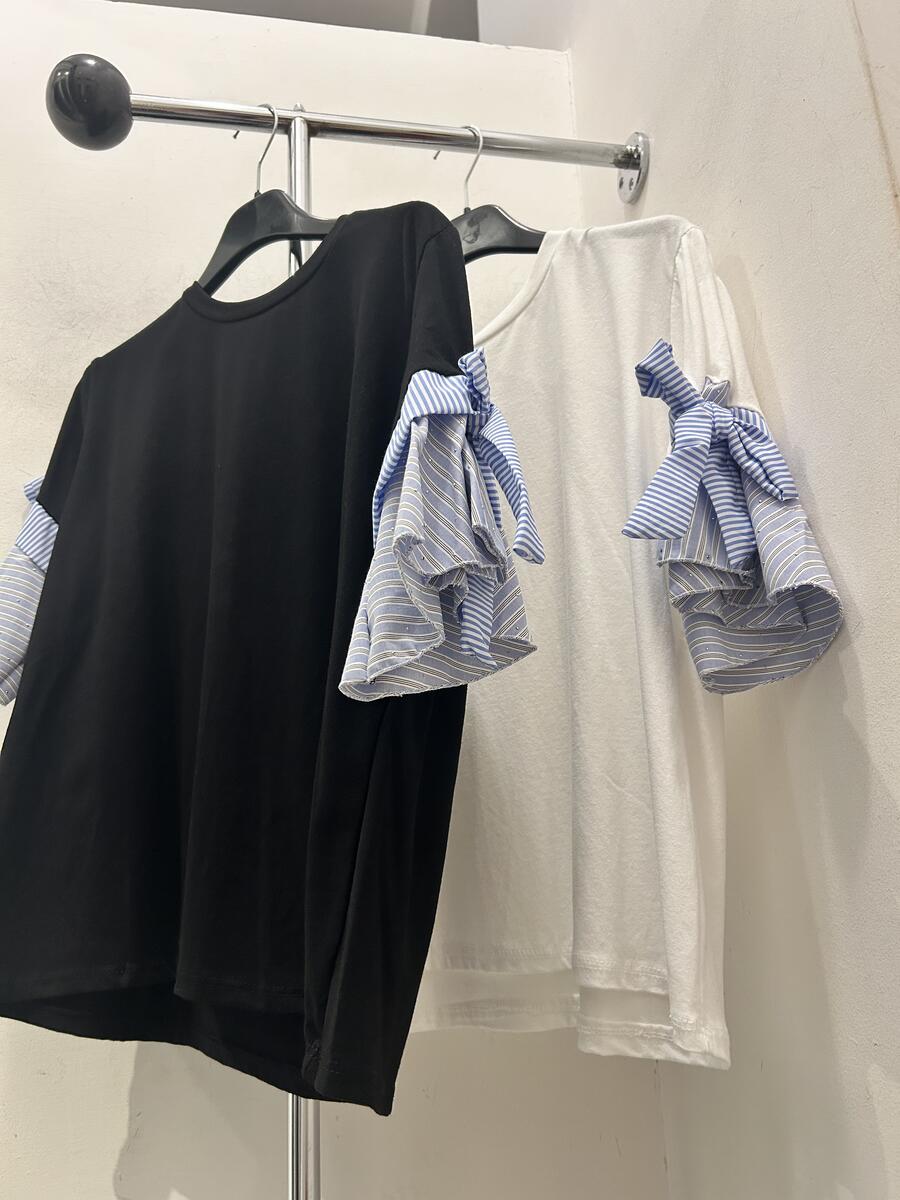 T-shirt camicia cotone