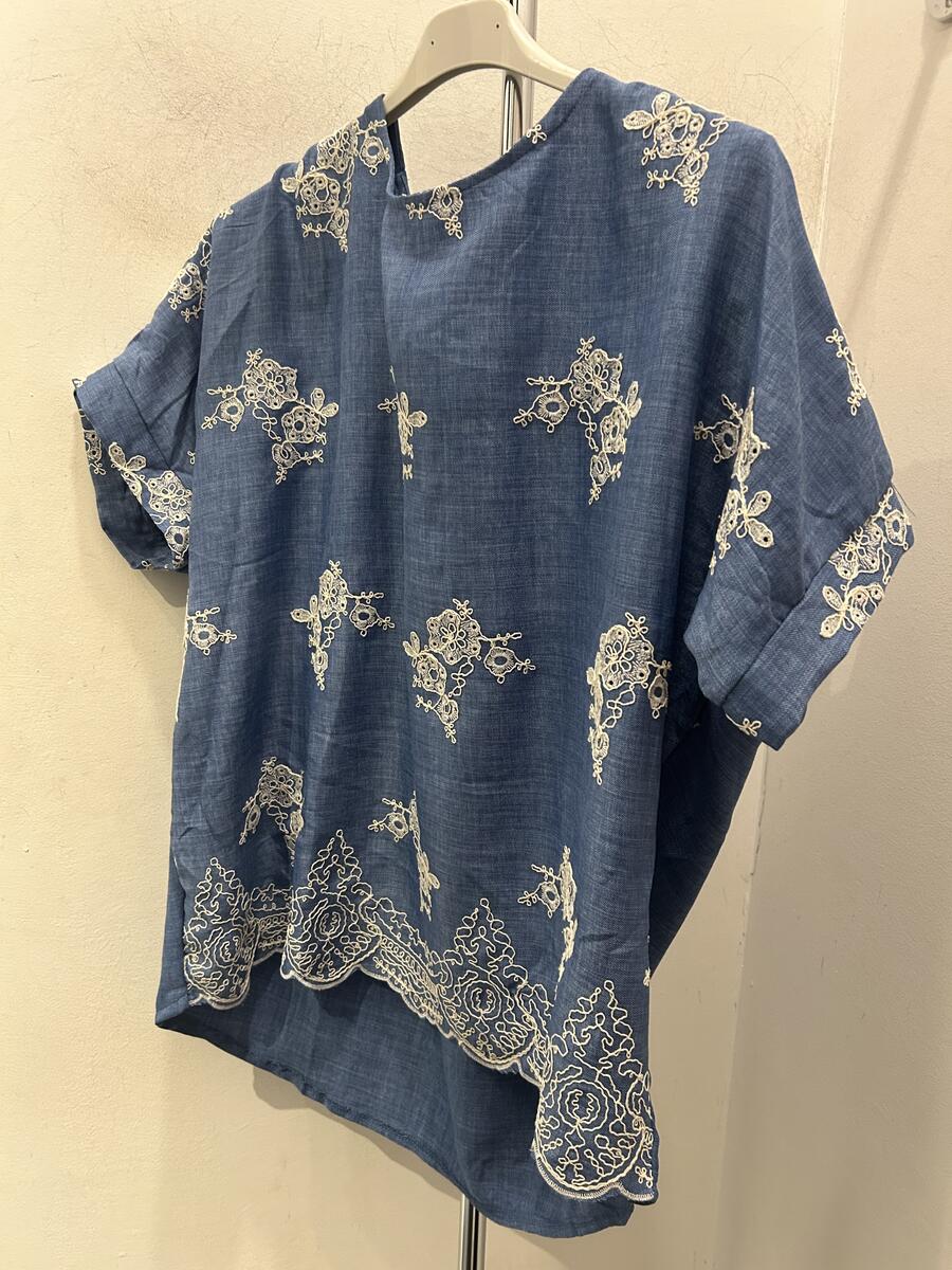 Camicie Denim ricamate