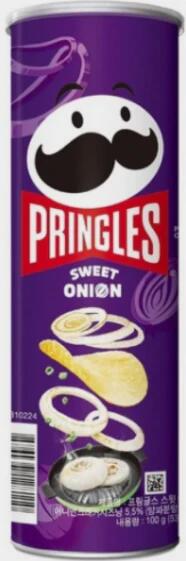 Pringles sweet onion 100gr from Korea