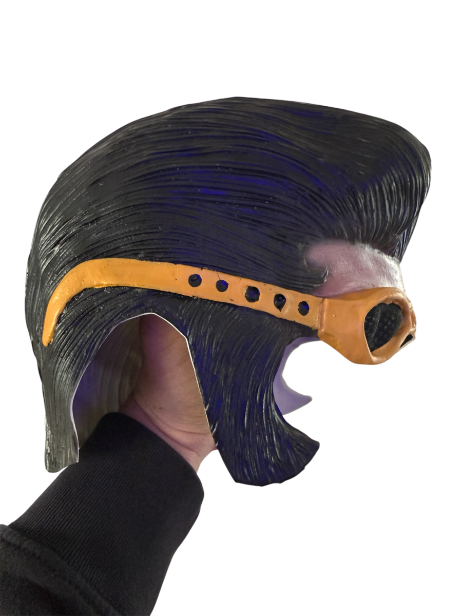 Maschera in lattice Elvis tipo Tony Pitony
