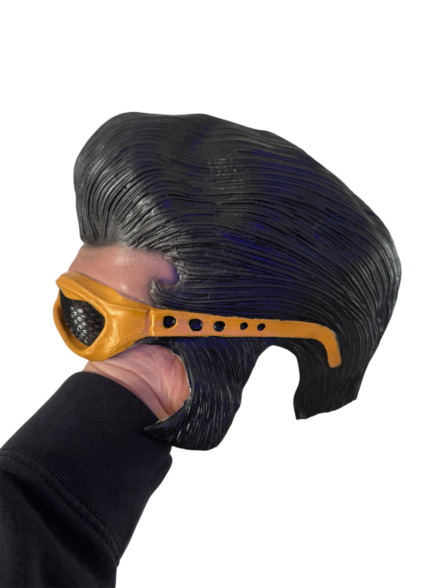 Maschera in lattice Elvis tipo Tony Pitony