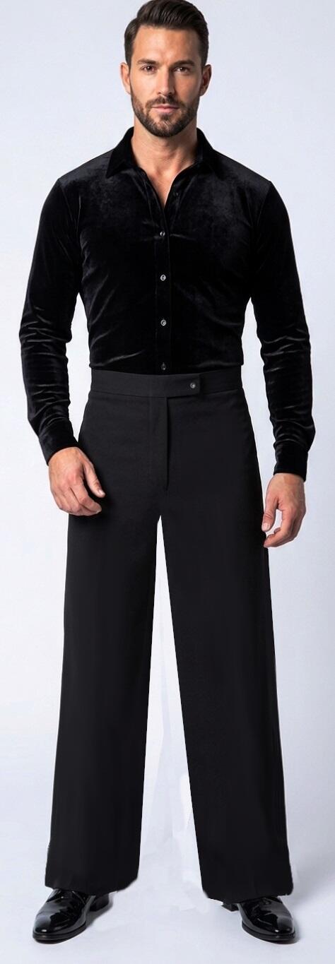 PANTALONI DA TANGO PER UOMO LARGO A PALAZZO 7-0001