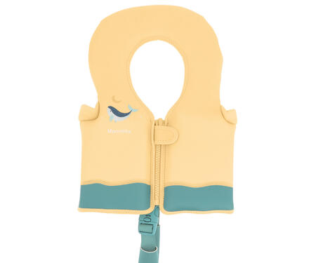 Gilet galleggiante per apprendimento del nuoto Monnëka – 1-2 anni (11-15 kg) - Teal Whale