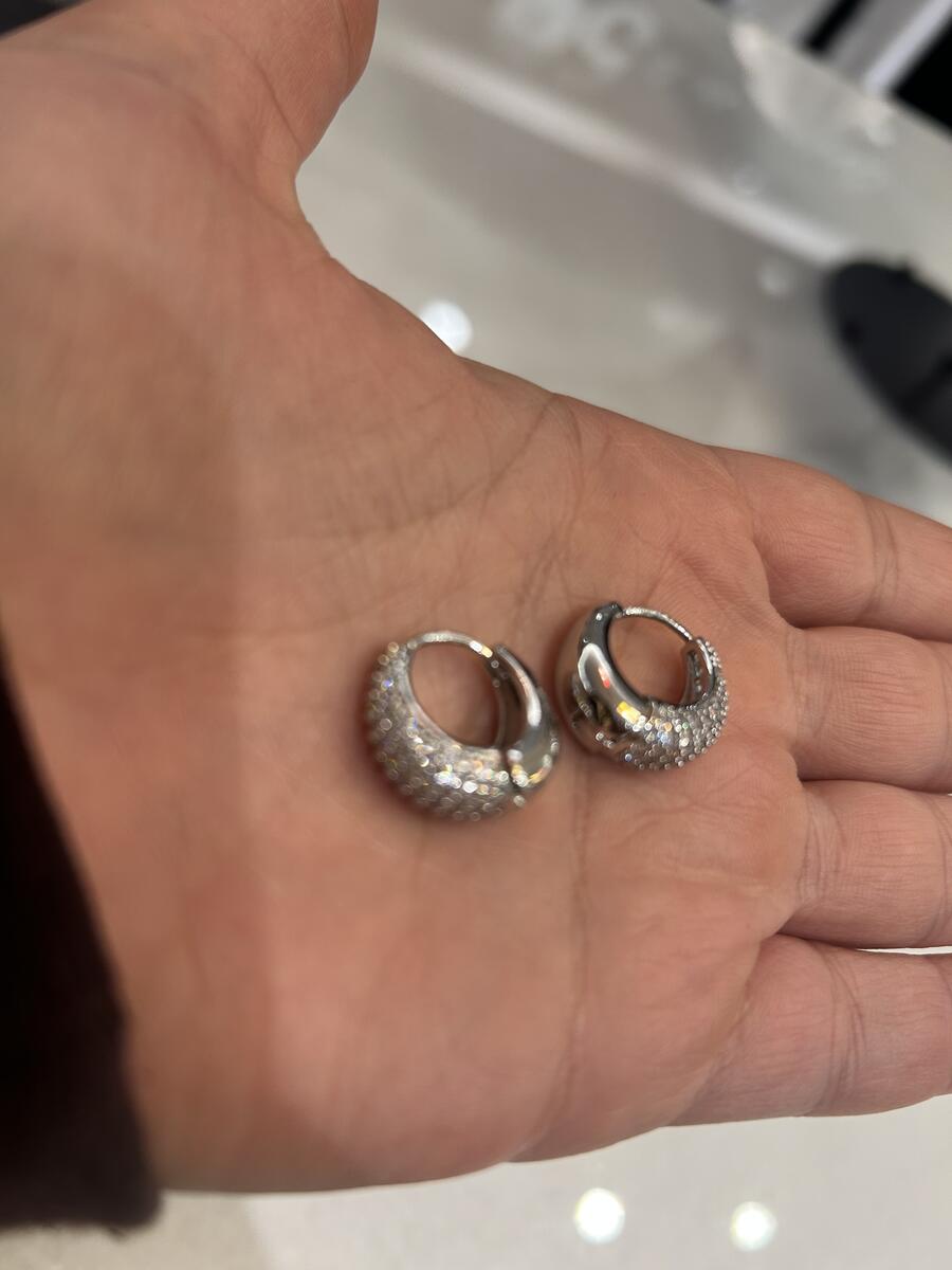 Cerchio strass in acciaio