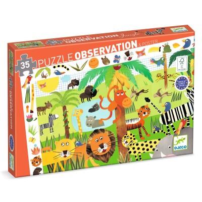 Puzzle Osservazione La Giungla