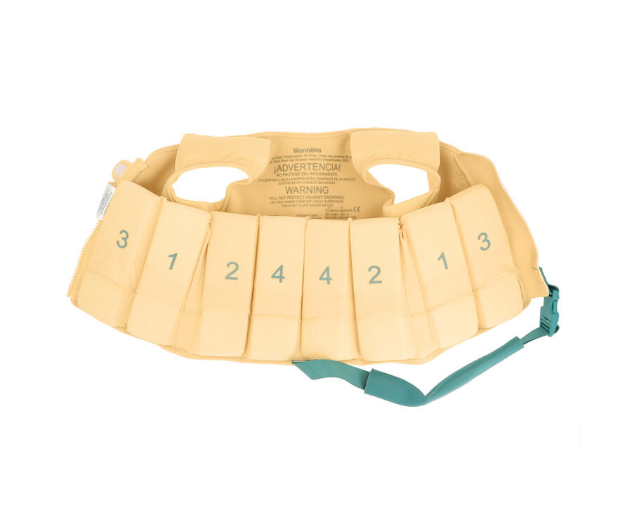 Giacca galleggiante Monnëka - Teal Whale - Taglia 2-3 anni (M – 15-19 kg)  Taglia 3-6 anni (L – 19-30 kg)  ​