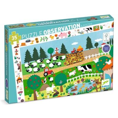 Puzzle Osservazione La Fattoria