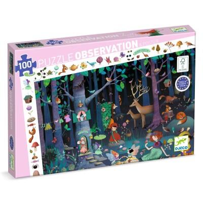 Puzzle Osservazione La Foresta Incantata