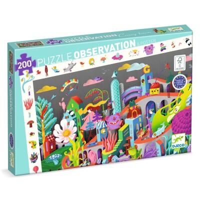 Puzzle Osservazione Crazy Town