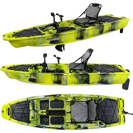 Kayak modulare divisibile da pesca a pedali - SKF Propel S - 286 Cm