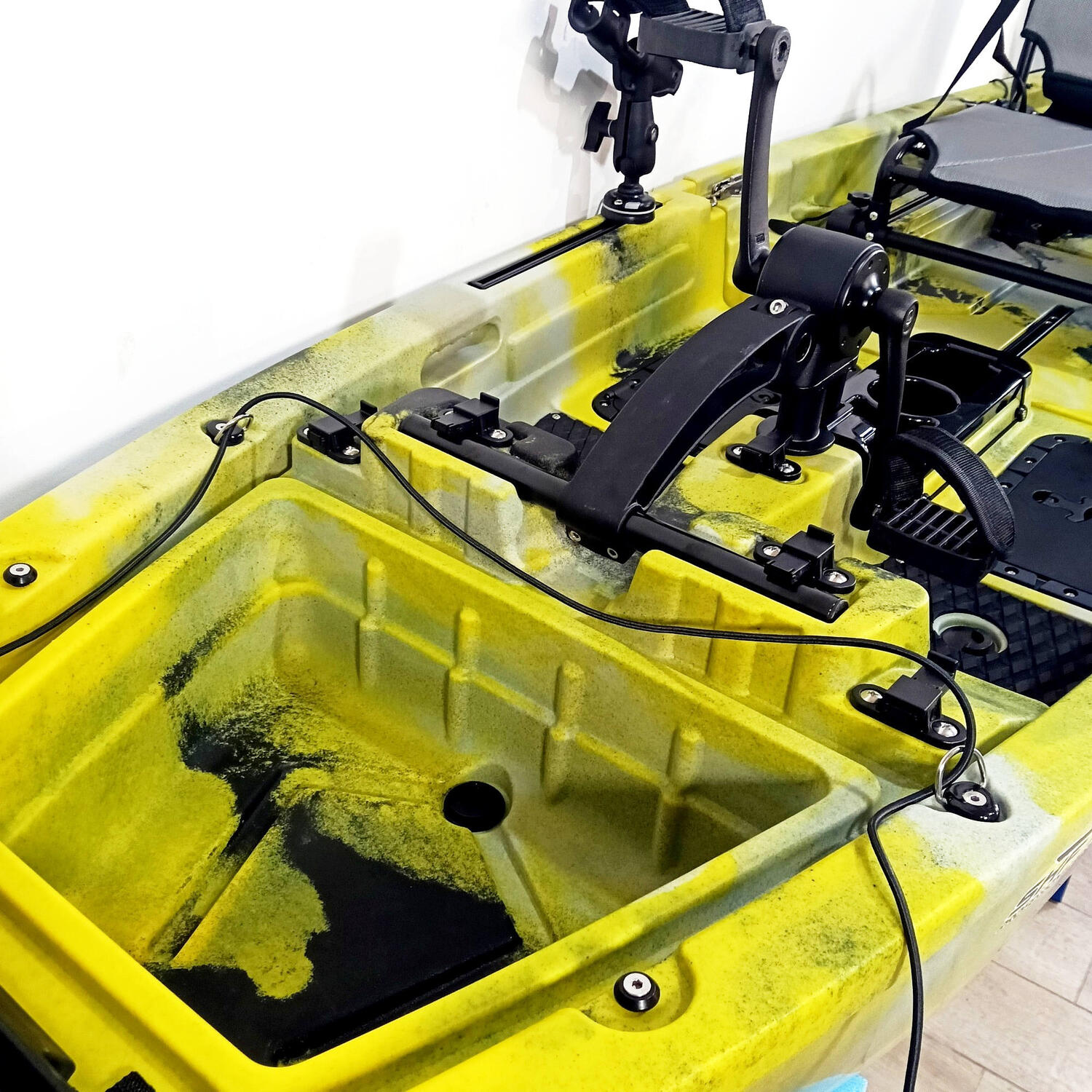 Kayak modulare divisibile da pesca a pedali - SKF Propel S - 286 Cm