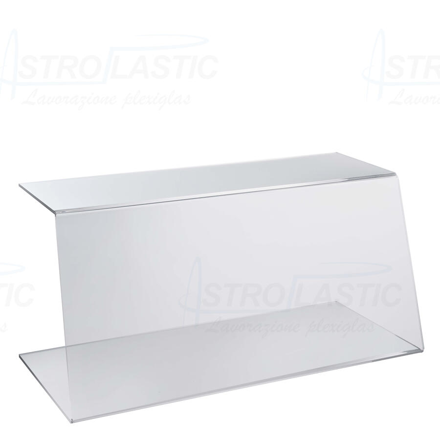 Parafiato in Plexiglass per Alimenti – Vetrina Protettiva Trasparente per Banconi Bar e Pasticcerie – PMMA Alimentare HACCP, Made in Italy