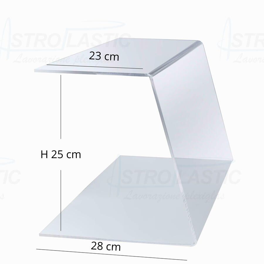 Parafiato in Plexiglass per Alimenti – Vetrina Protettiva Trasparente per Banconi Bar e Pasticcerie – PMMA Alimentare HACCP, Made in Italy