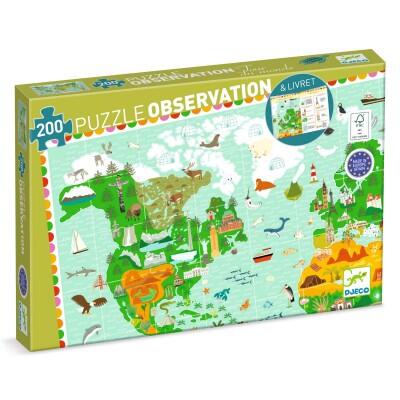 Puzzle Osservazione In giro per il Mondo