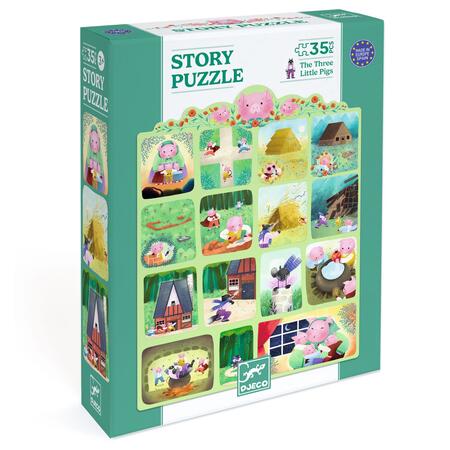 Puzzle Fiabe I Tre Porcellini