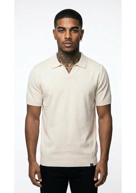 Telamira Polo Scollo Derby Beige