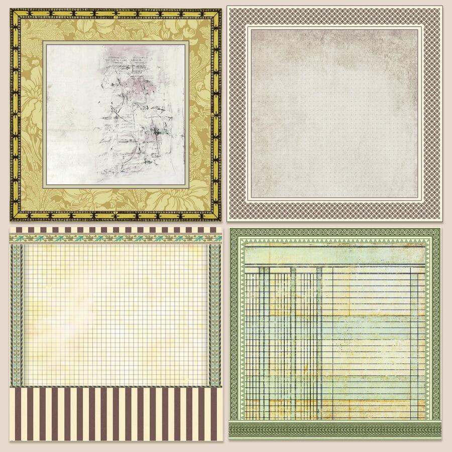 Typographic Paper Pad 20,3 x 20,3 