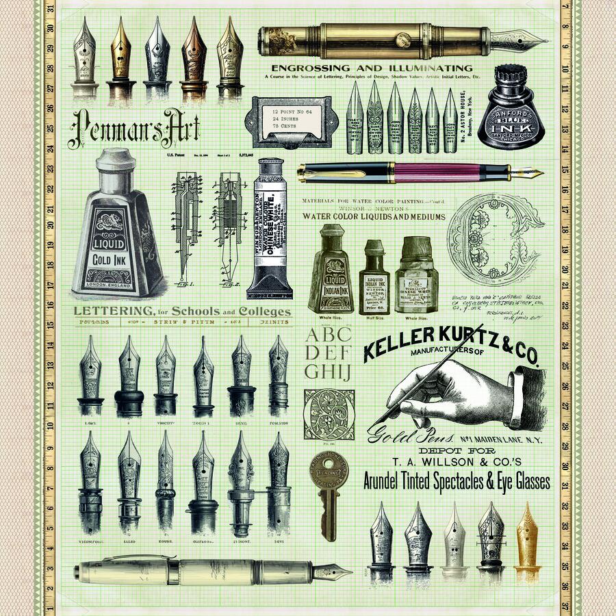 Typographic Paper Pad 20,3 x 20,3 