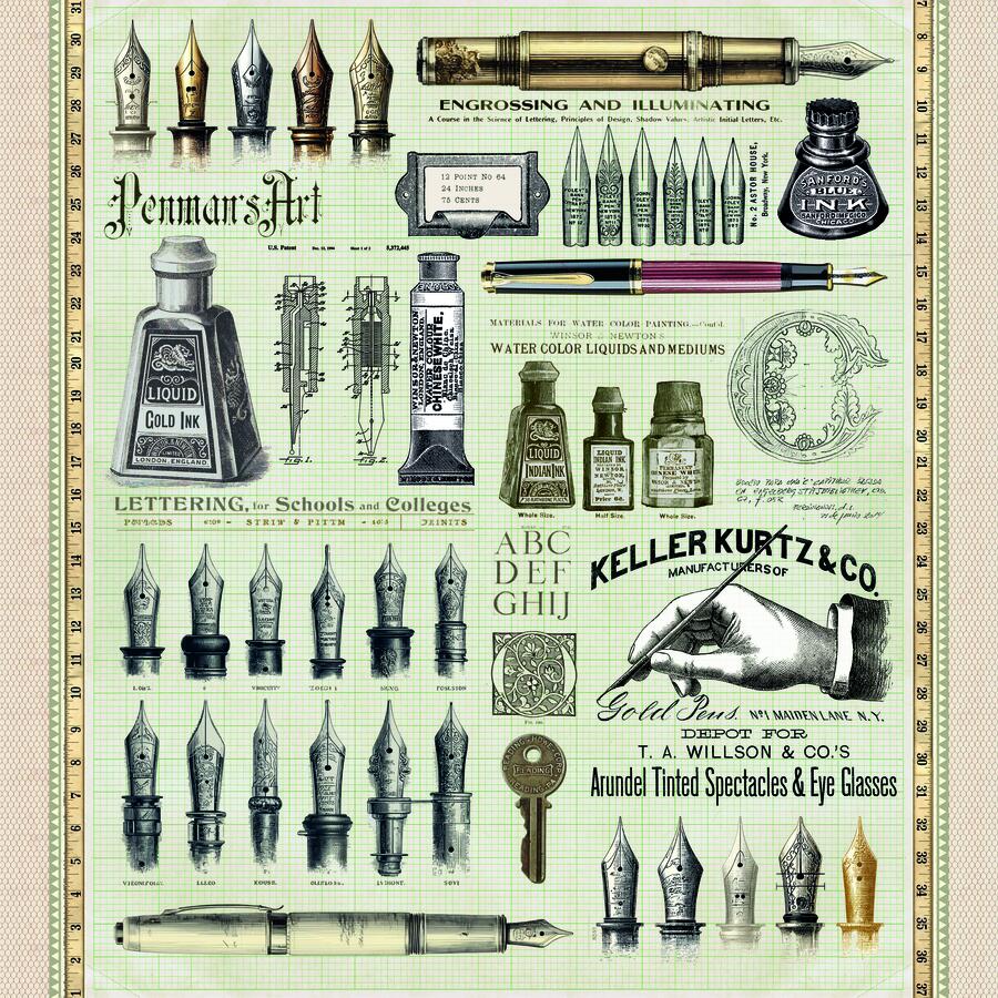 Typographic Paper pad 30,5 x 30,5 