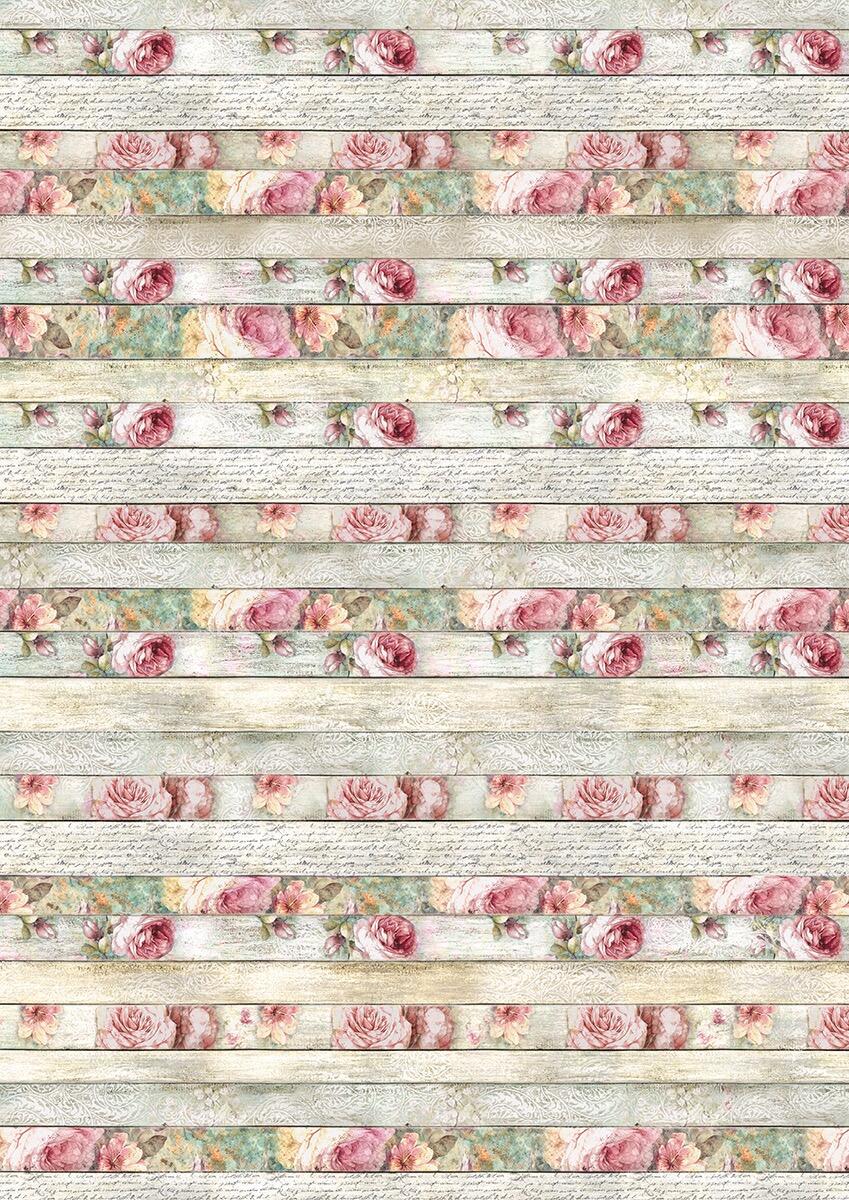 Tissue Paper A4 Mix 6 pz My secret garden