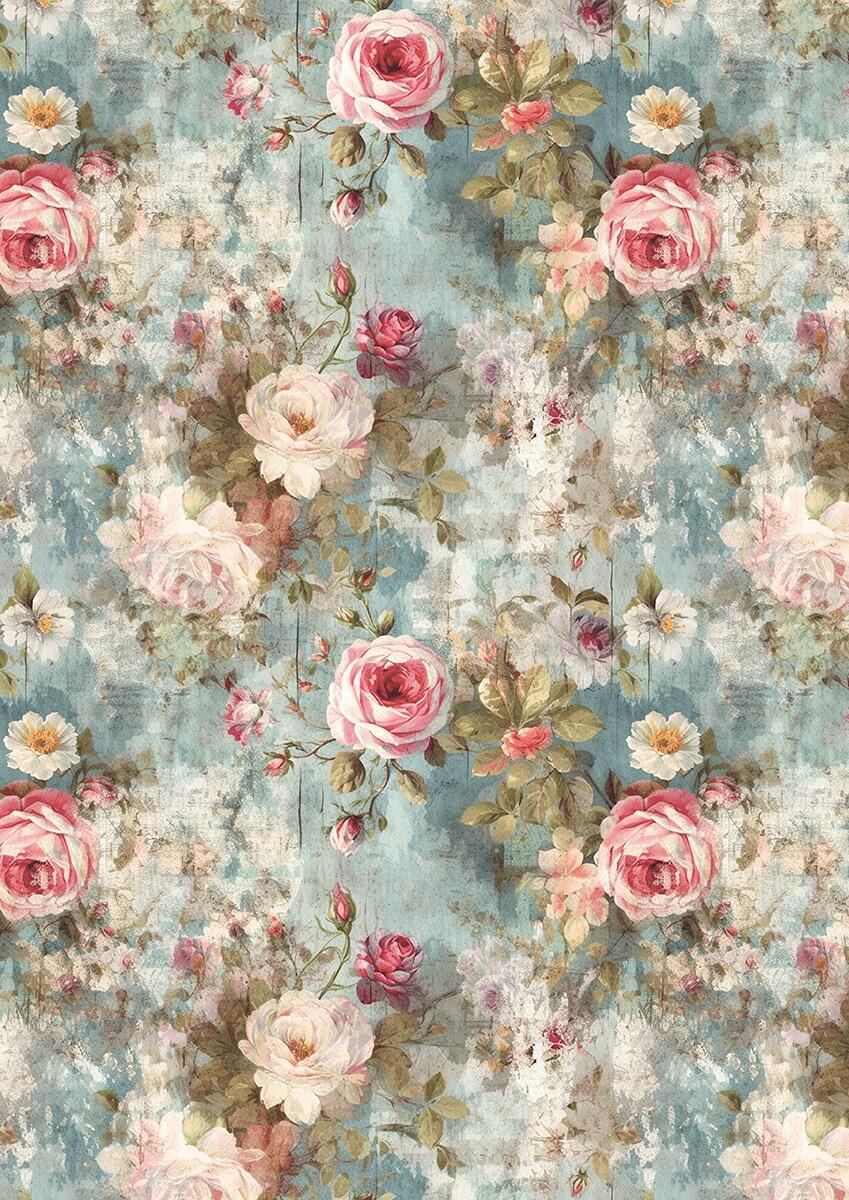 Tissue Paper A4 Mix 6 pz My secret garden