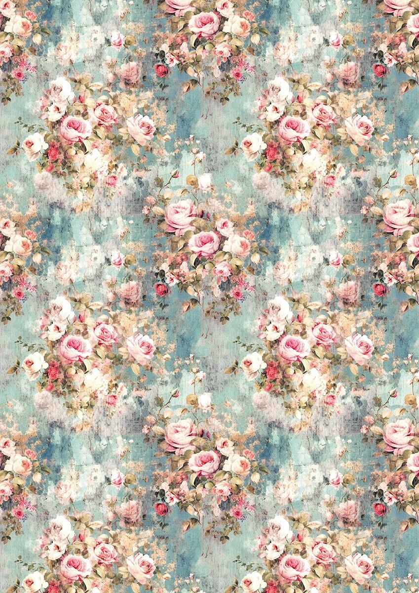 Tissue Paper A4 Mix 6 pz My secret garden