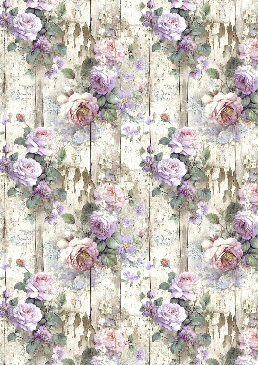 Tissue Paper A4 Mix 6 pz Whimsical Butterflies