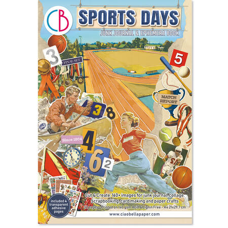 Junk Journal Ephemera Book Sports Days
