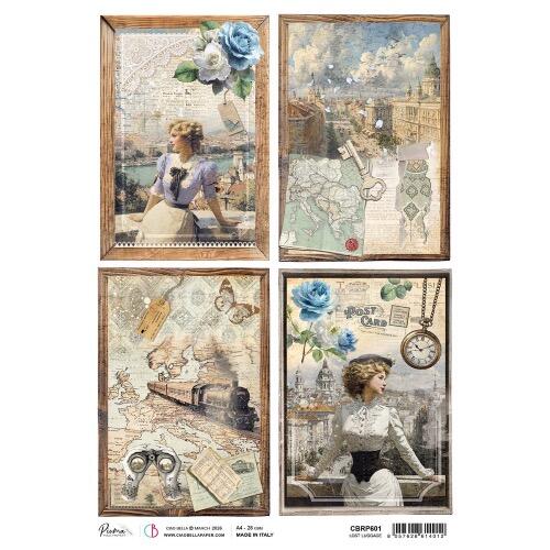 Carta di riso A4 Lost Luggage