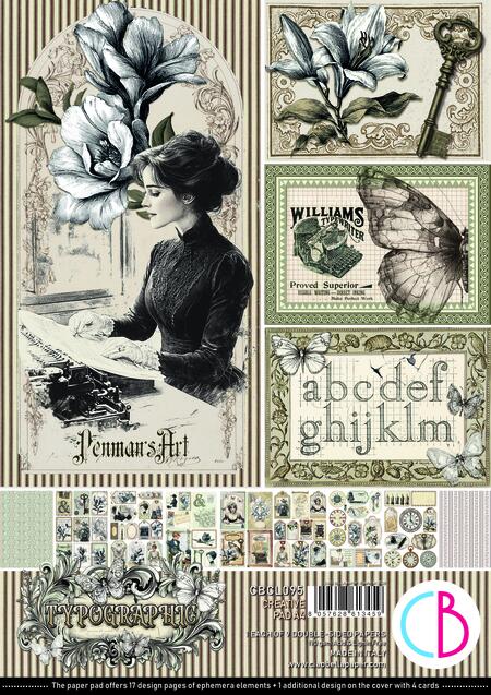 Typographic Creative Pad A4