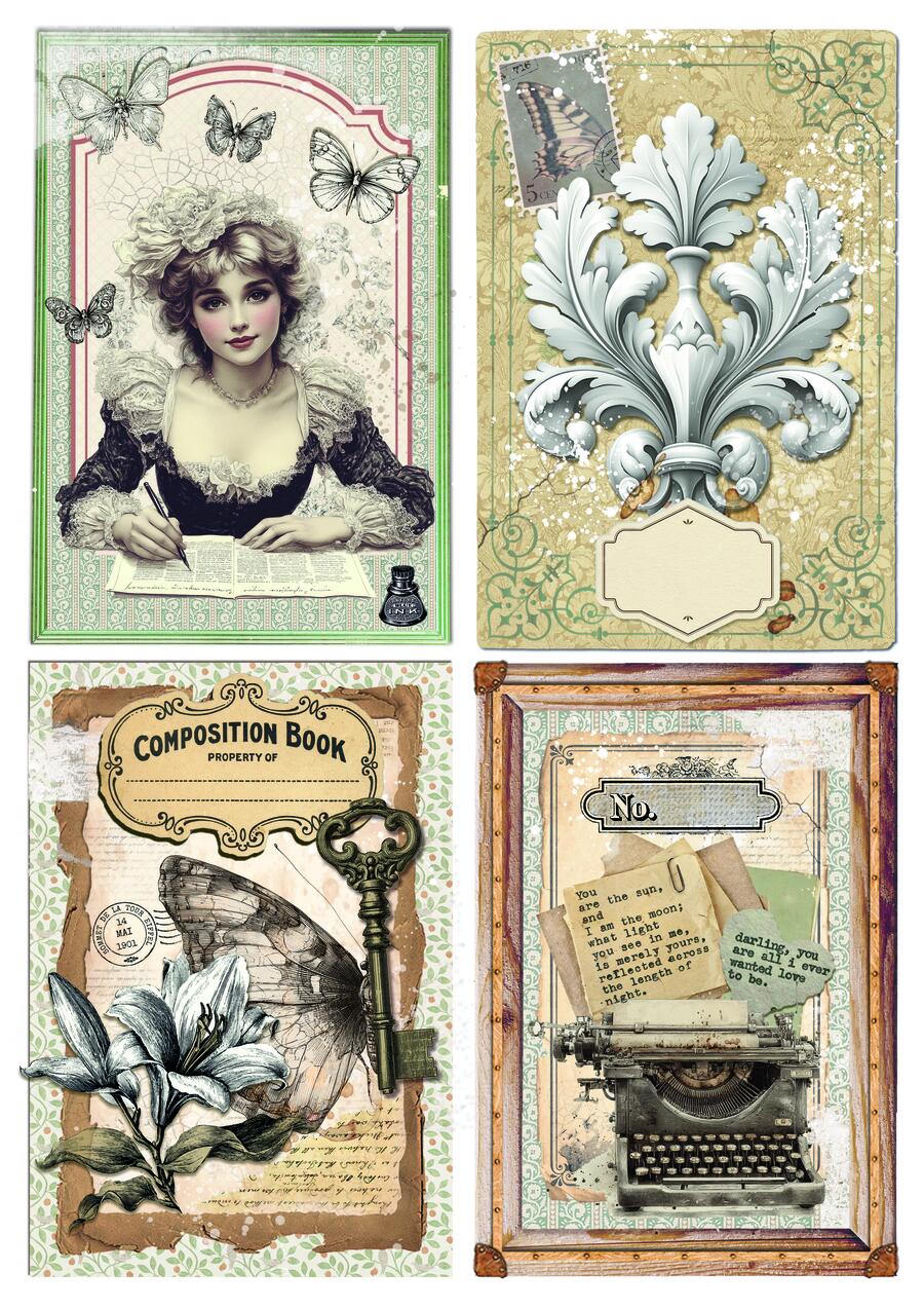 Typographic Creative Pad A4