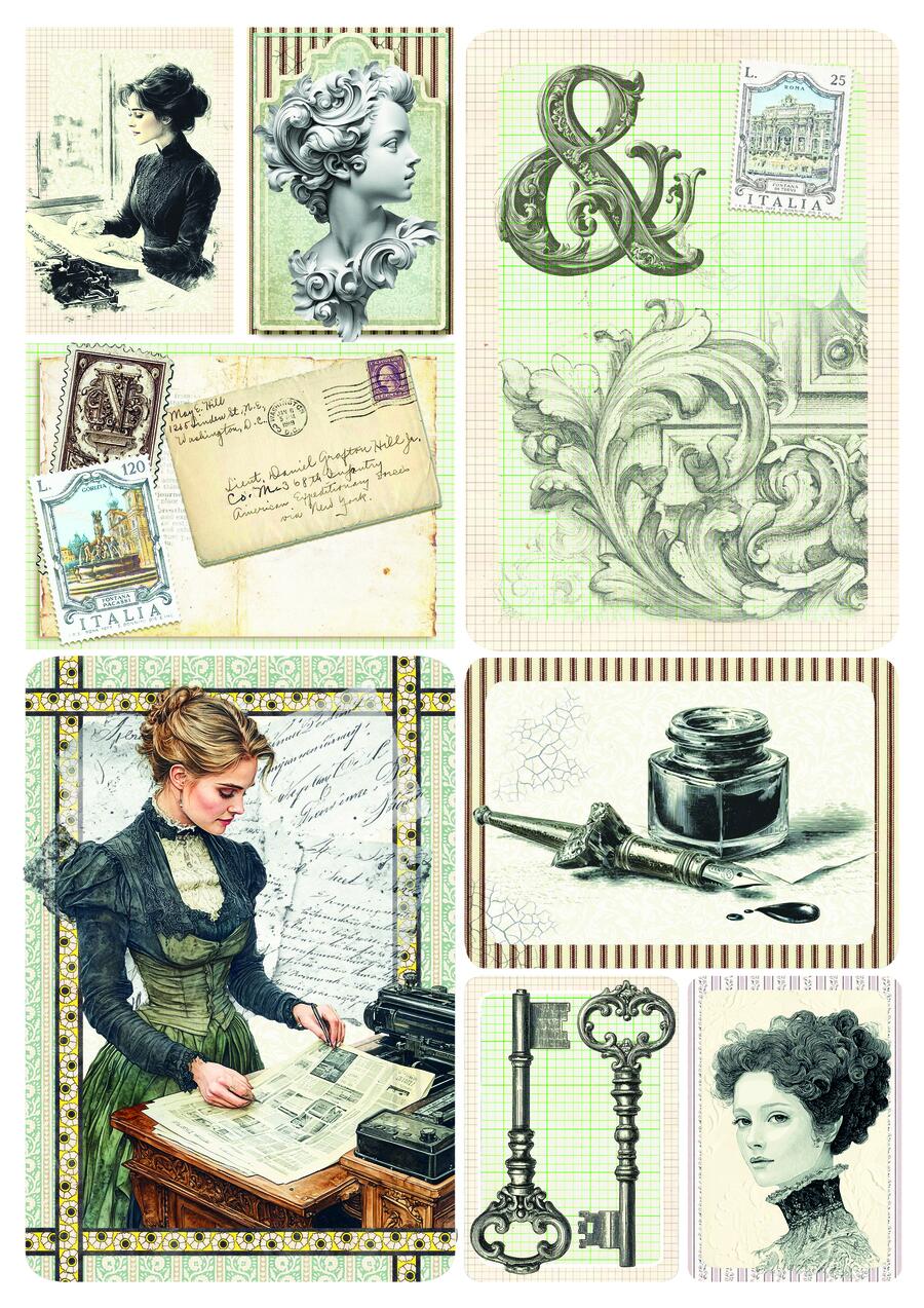 Typographic Creative Pad A4