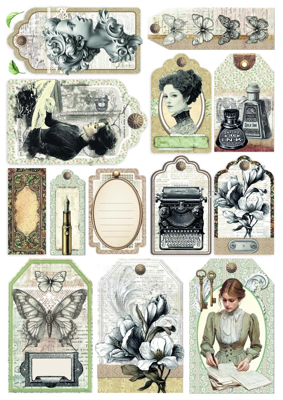 Typographic Creative Pad A4