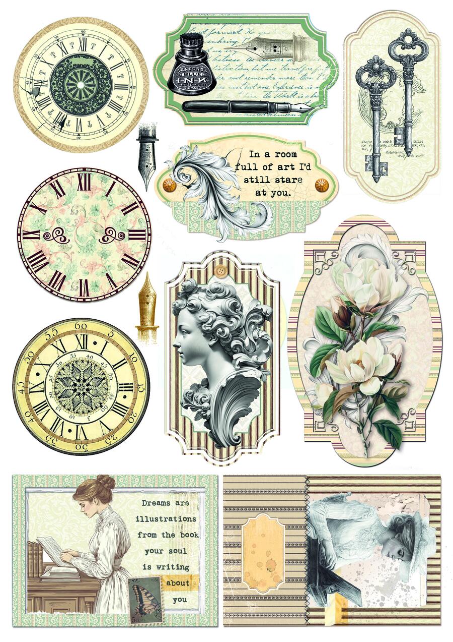 Typographic Creative Pad A4