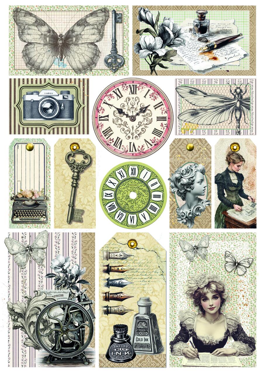 Typographic Creative Pad A4