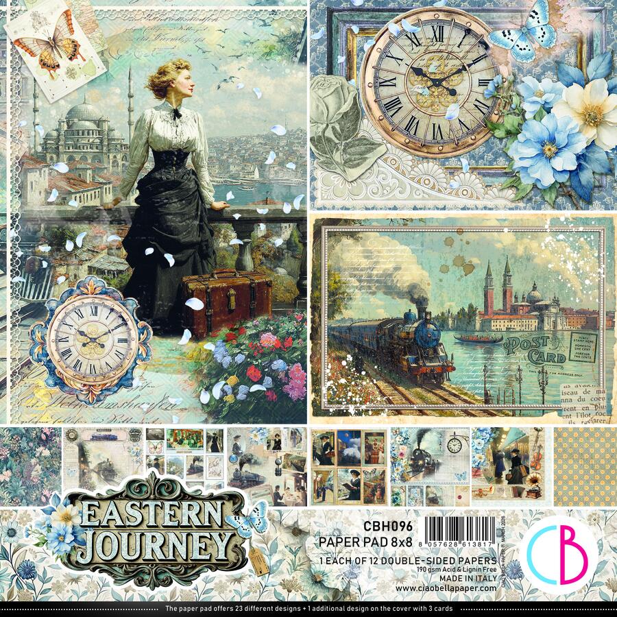 Eastern Journey Paper Pad 20,3 x 20,3 