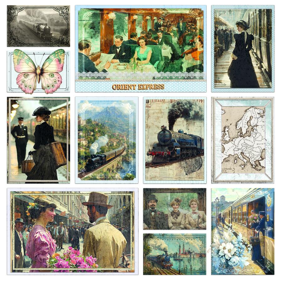 Eastern Journey Paper Pad 20,3 x 20,3 