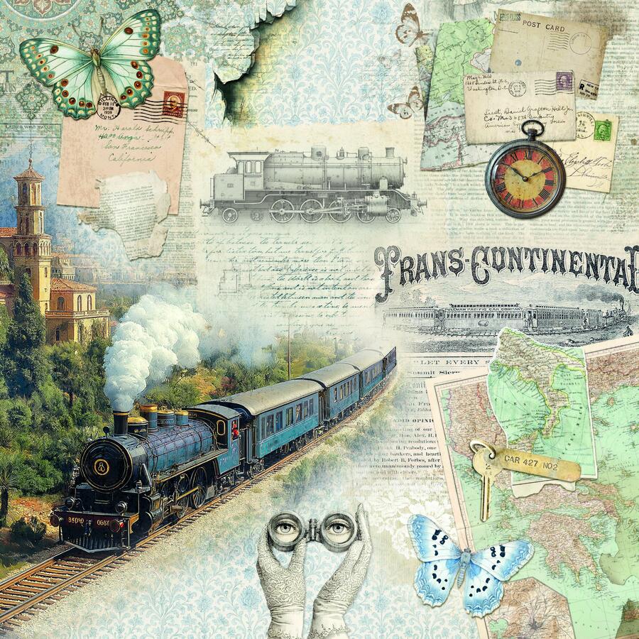 Eastern Journey Paper Pad 20,3 x 20,3 