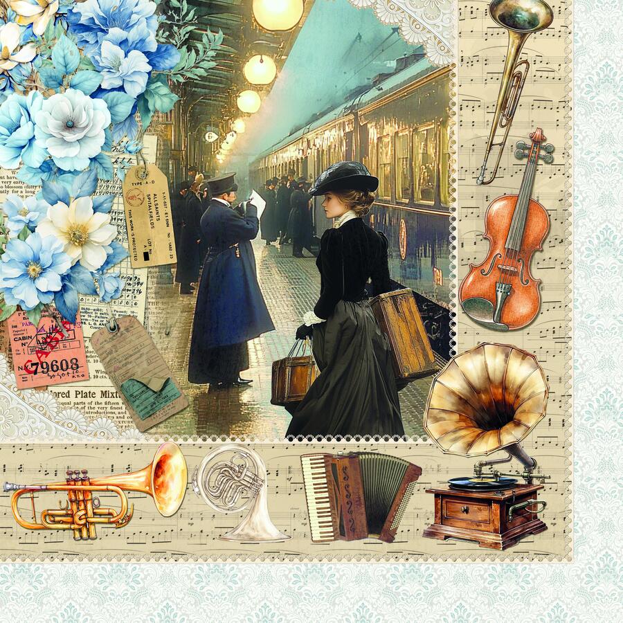 Eastern Journey Paper Pad 20,3 x 20,3 