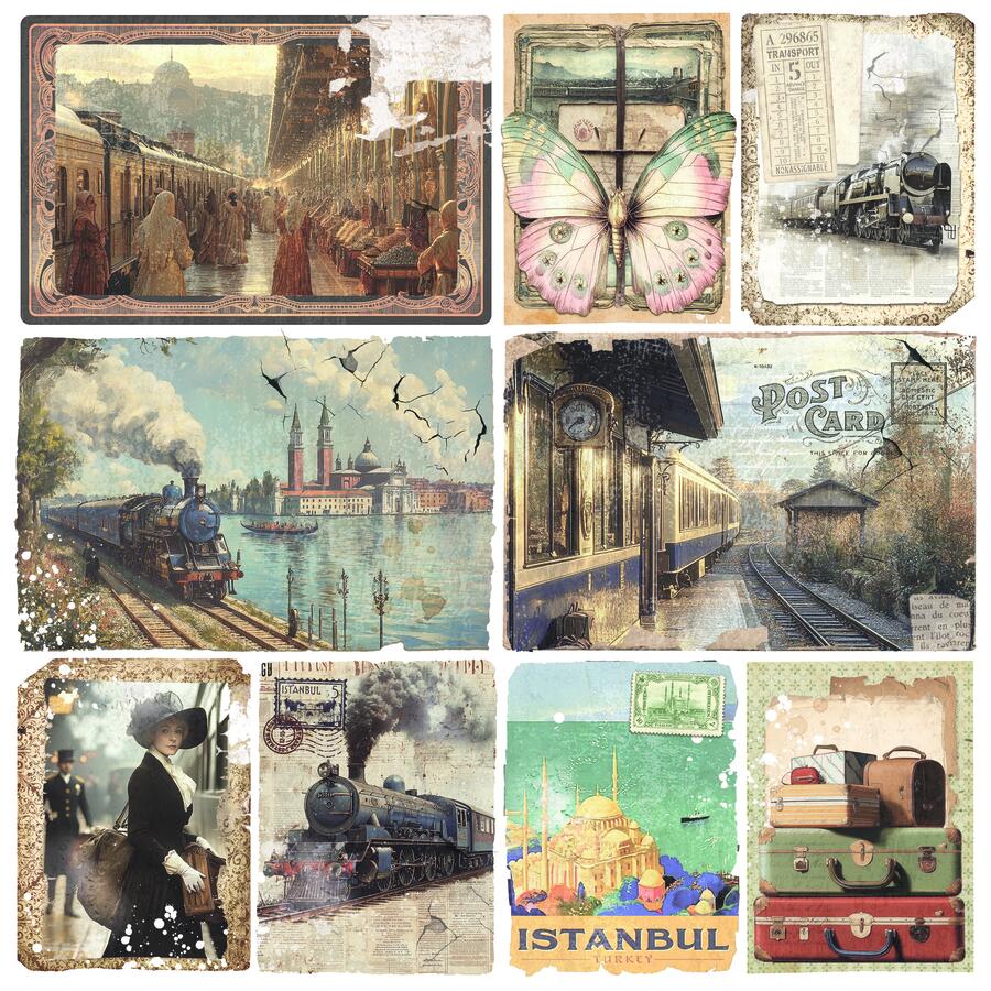 Eastern Journey Paper Pad 20,3 x 20,3 