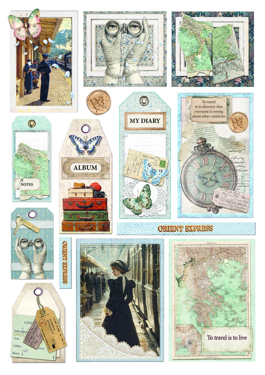 Eastern Journey Creative Pad A4