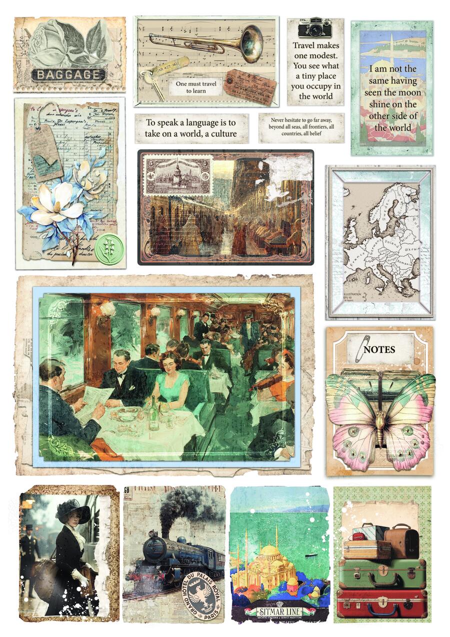 Eastern Journey Creative Pad A4