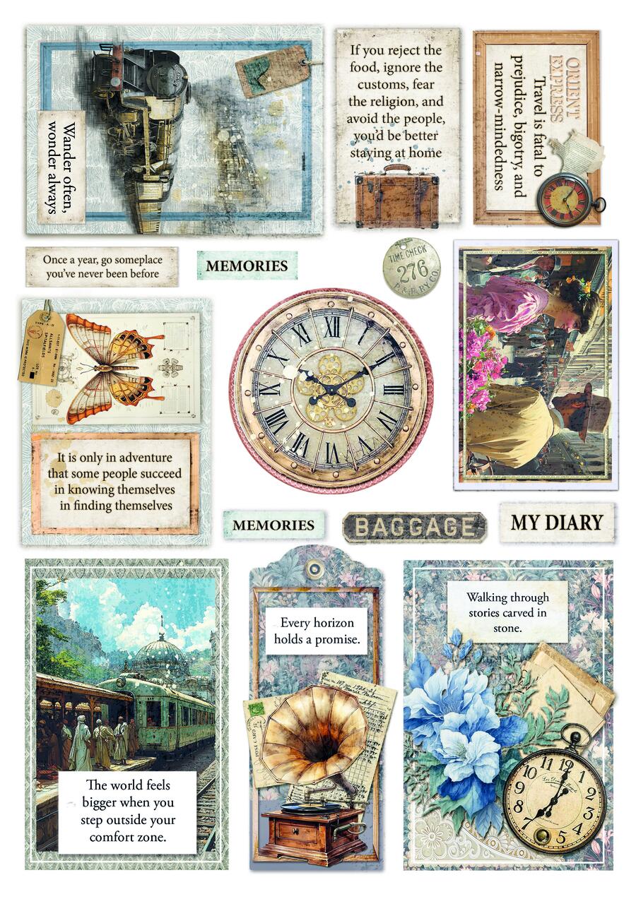 Eastern Journey Creative Pad A4